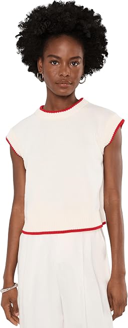 Пуловер Pearl Cap Sleeve