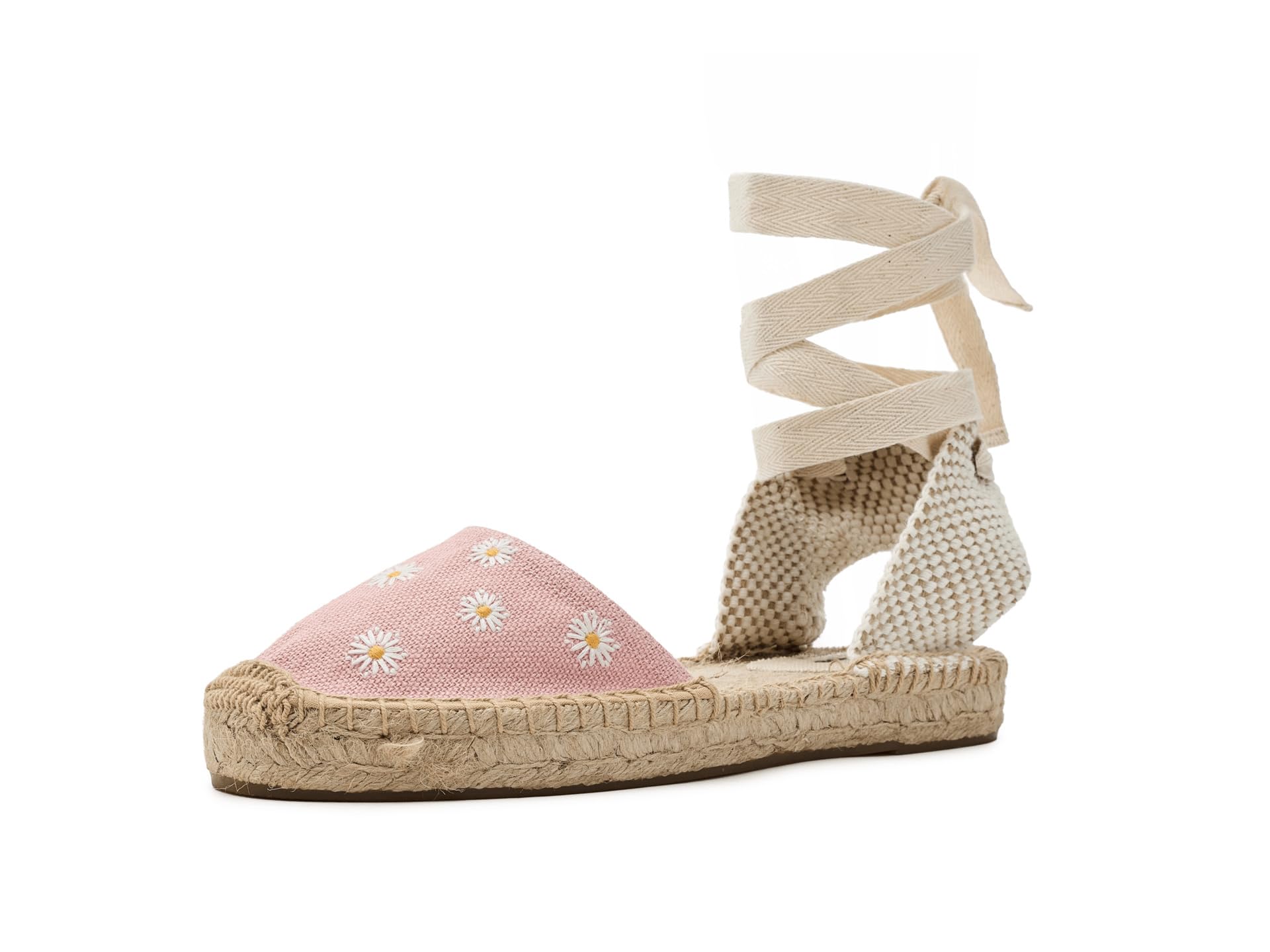 Daisies Lauren Lace-up Espadrille