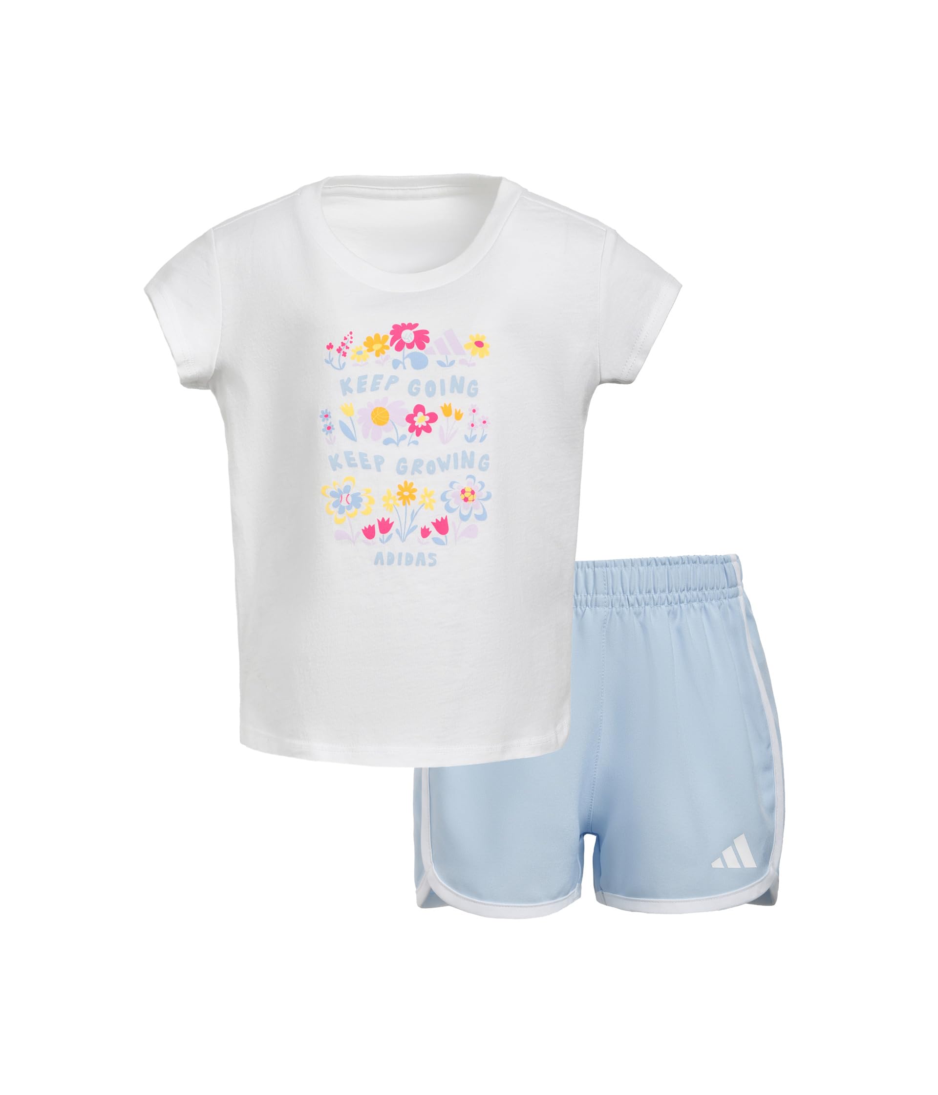 Cap Sleeve Tee & Woven Shorts Set (Infant)