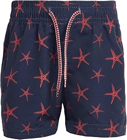 Mid Length Swim Trunks (Toddler/Little Kid)