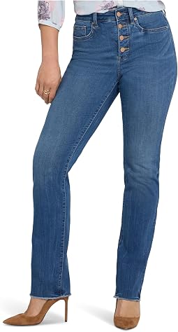 Petite Button Fly Jeans
