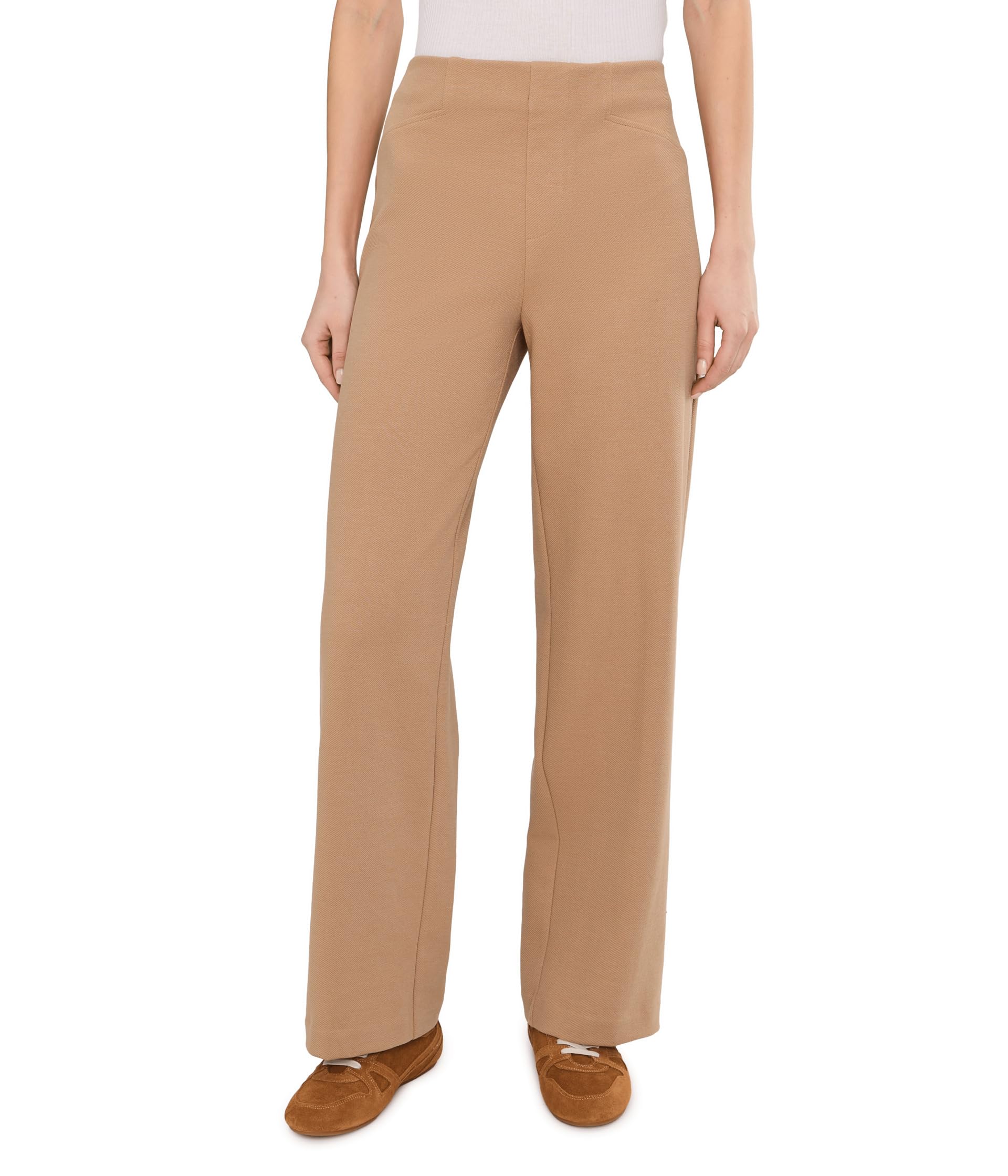 31" Lenox Wide Leg Stretch Twill Pants