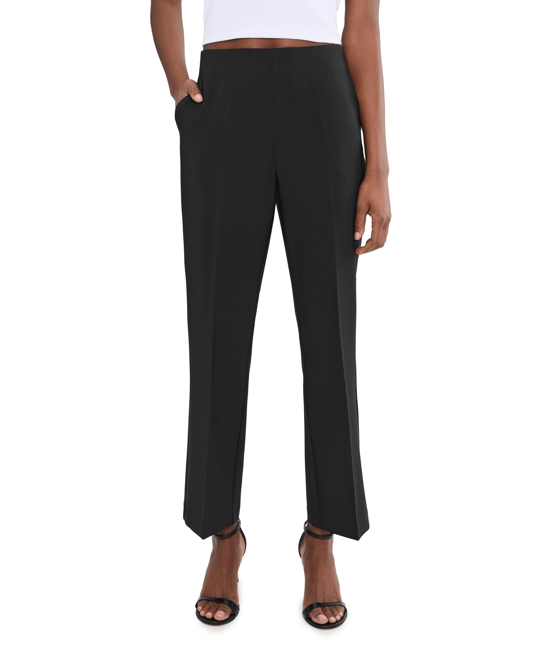 28" Sleek Stretch Plaza Demi Boot Pants