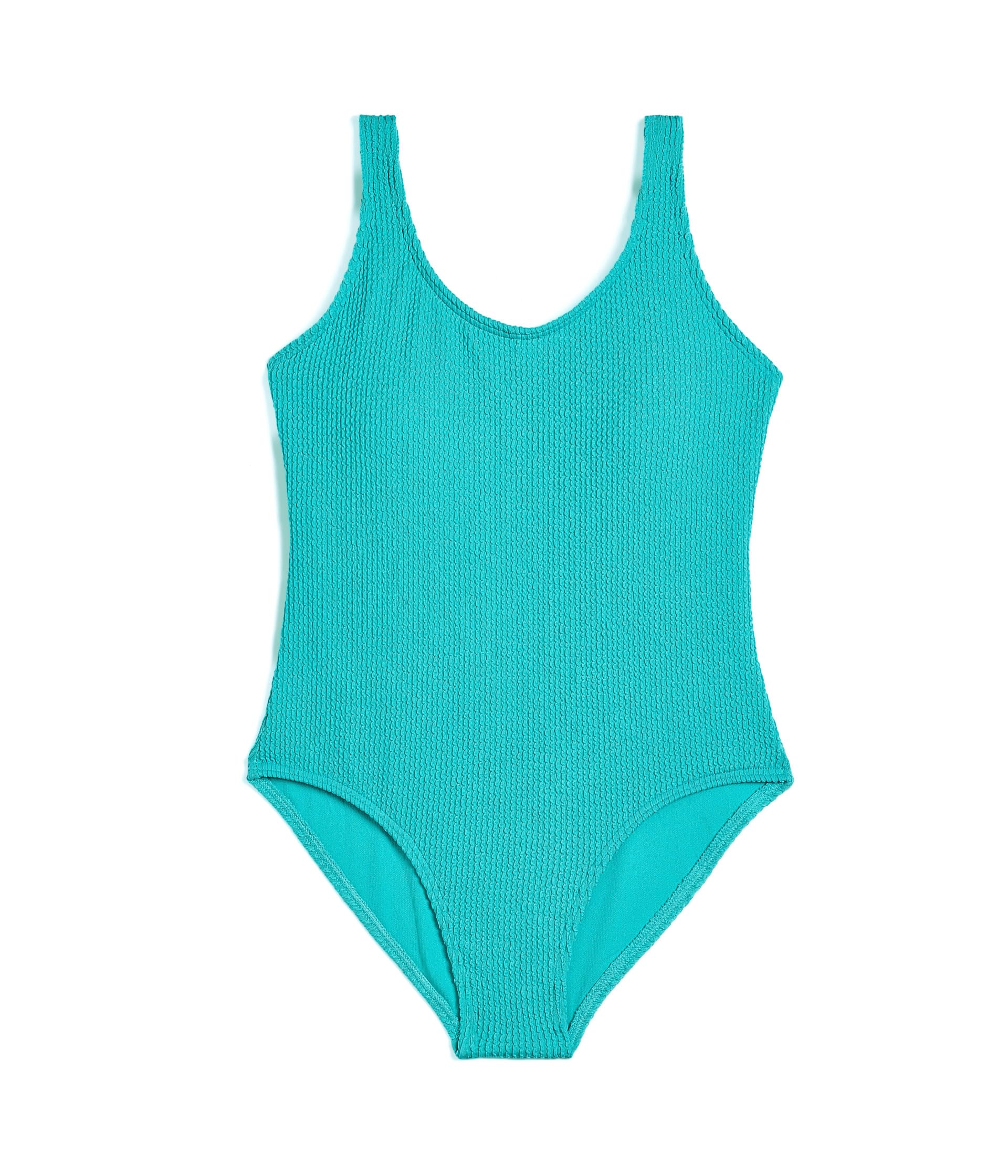 Crinkle Texture One-Piece (Big Kid)