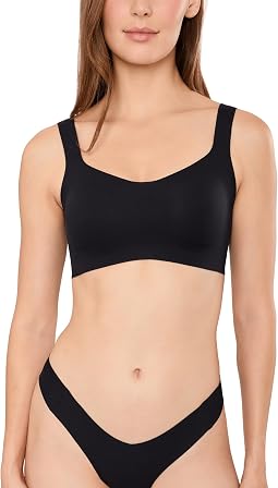 Cotton Refined Rib Bonded Bralette