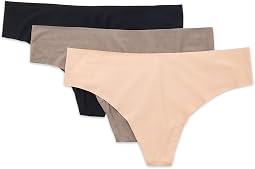 Commando 3PK CT16 BLK TNU TFL женское нижнее белье