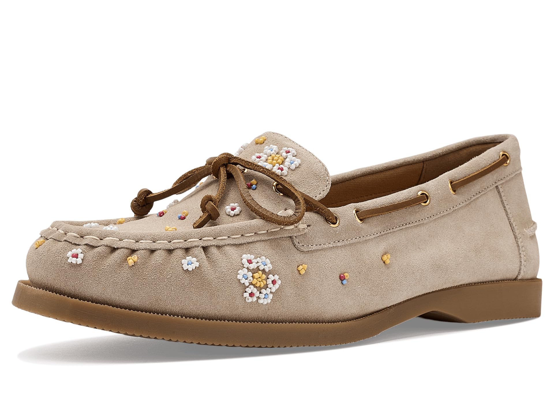 Лоферы Sandy Seed Bead Boat