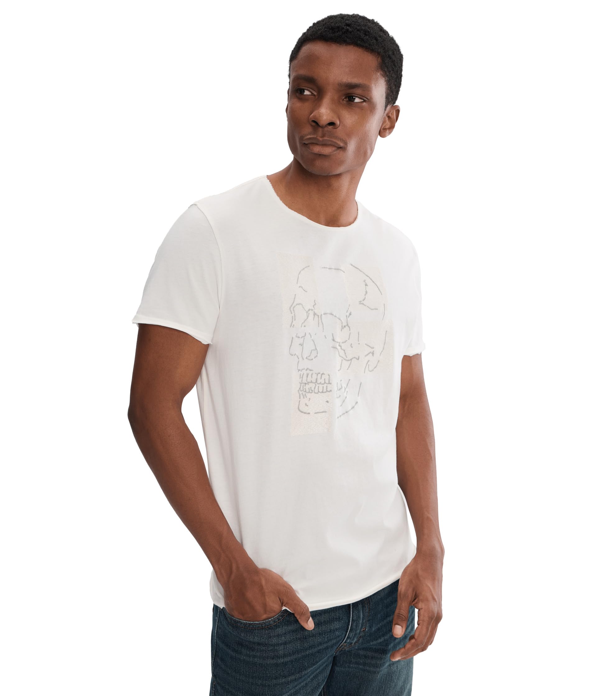 Skull Tiles Graphic T-Shirt KG7335S26