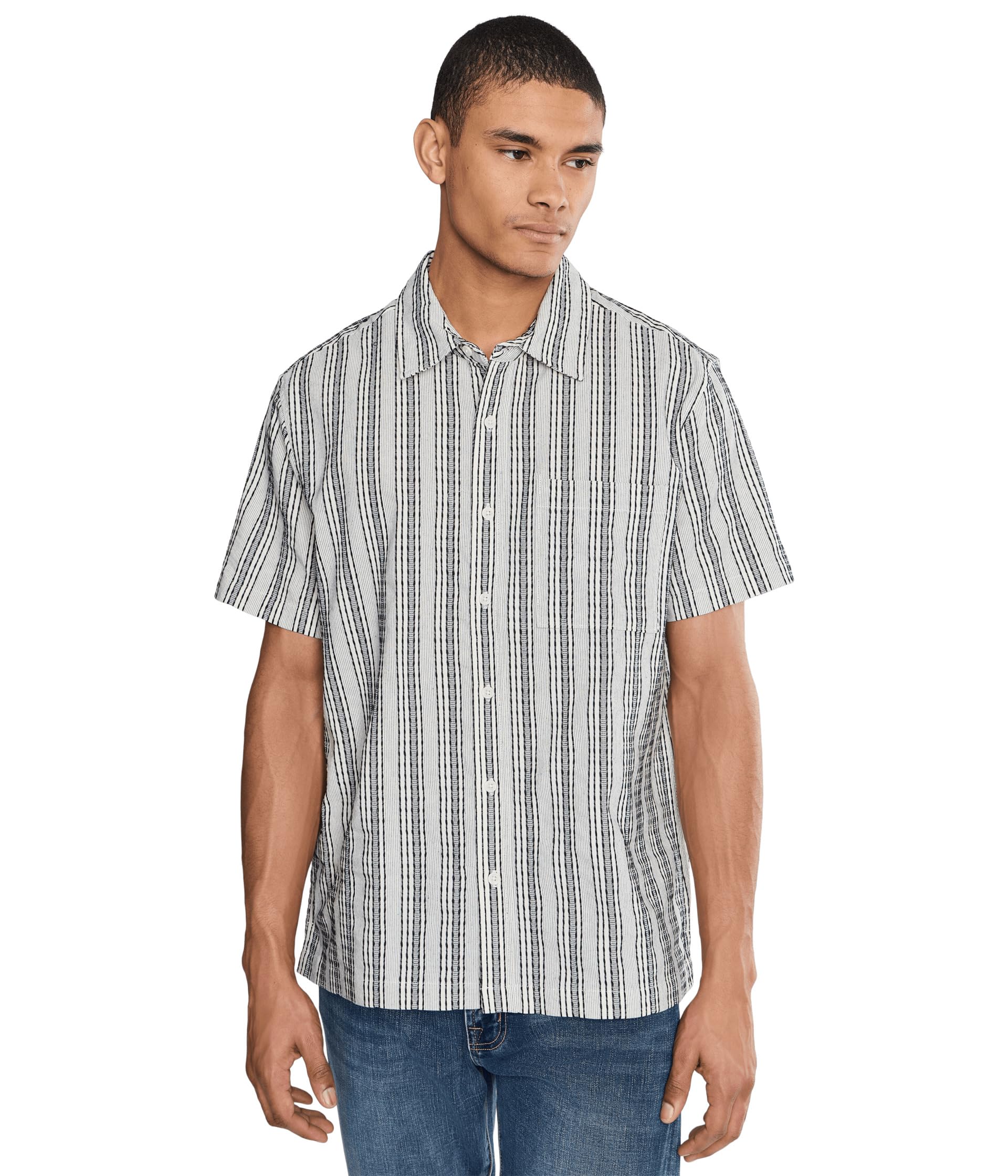 Short Sleeve Button-Up Shirt