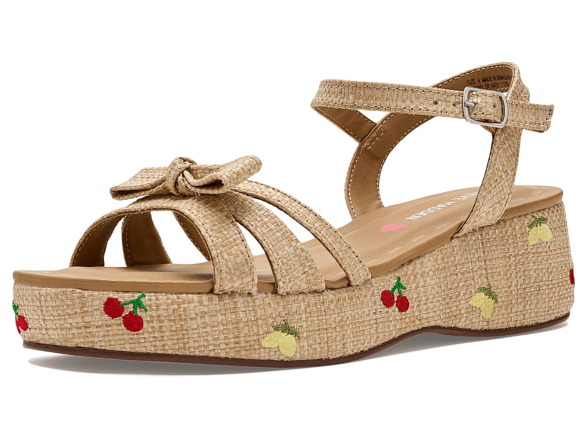 Сандалии Steve Madden Kids Magenta (малыши/дети)