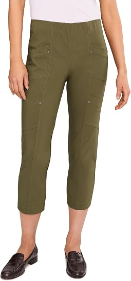 Elliott Lauren брюки карго Crop с эластичным поясом