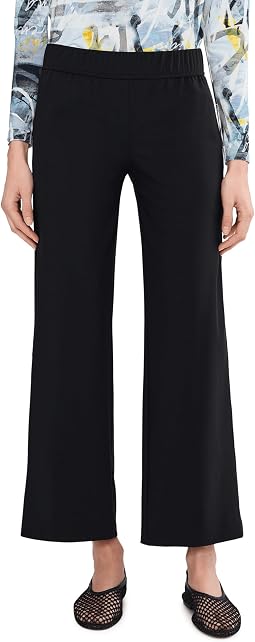 Prime Time Elastic Waist Pull-On Straight Leg Pants