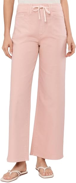 Брюки Paige Ari с поясом и накладными карманами Vintage Sunset Peach Женские