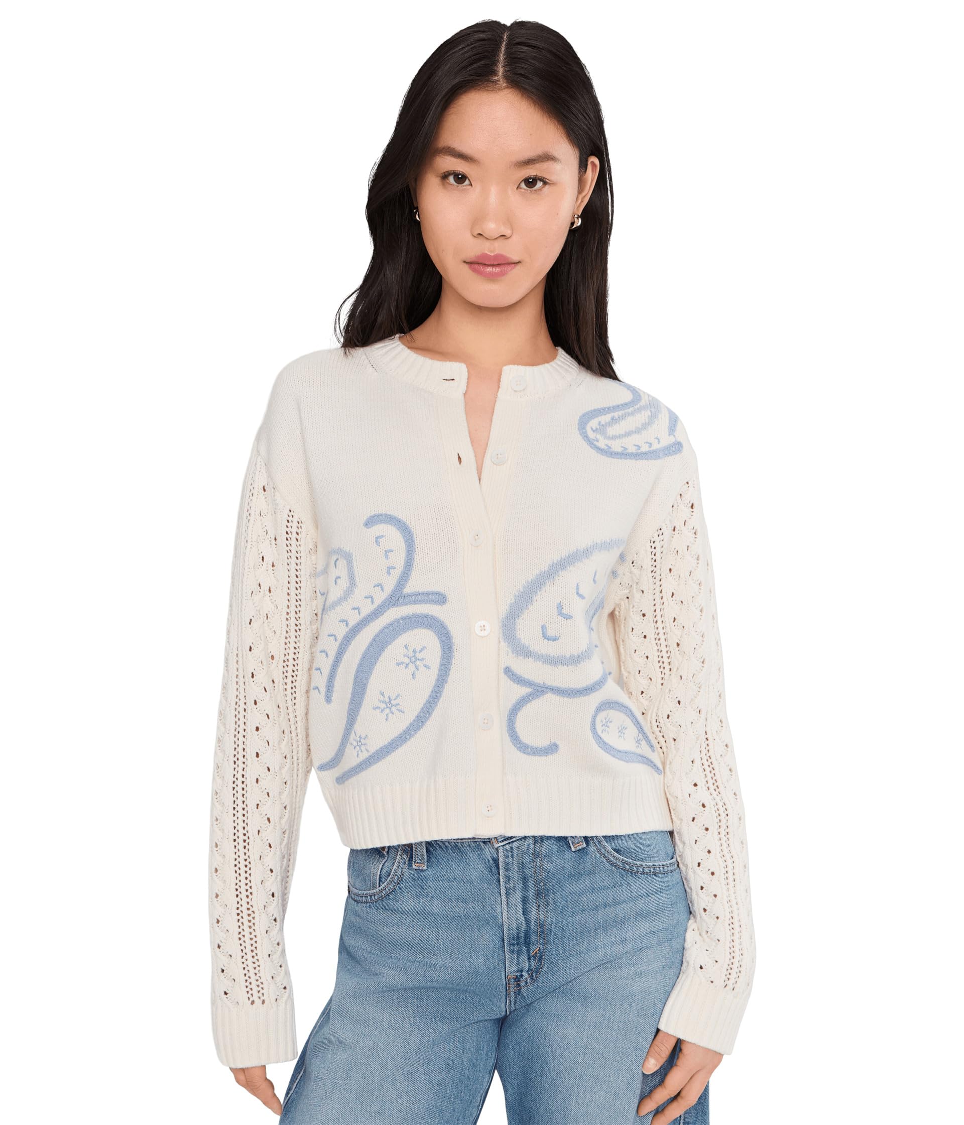 Gracie Jaquard Cardigan