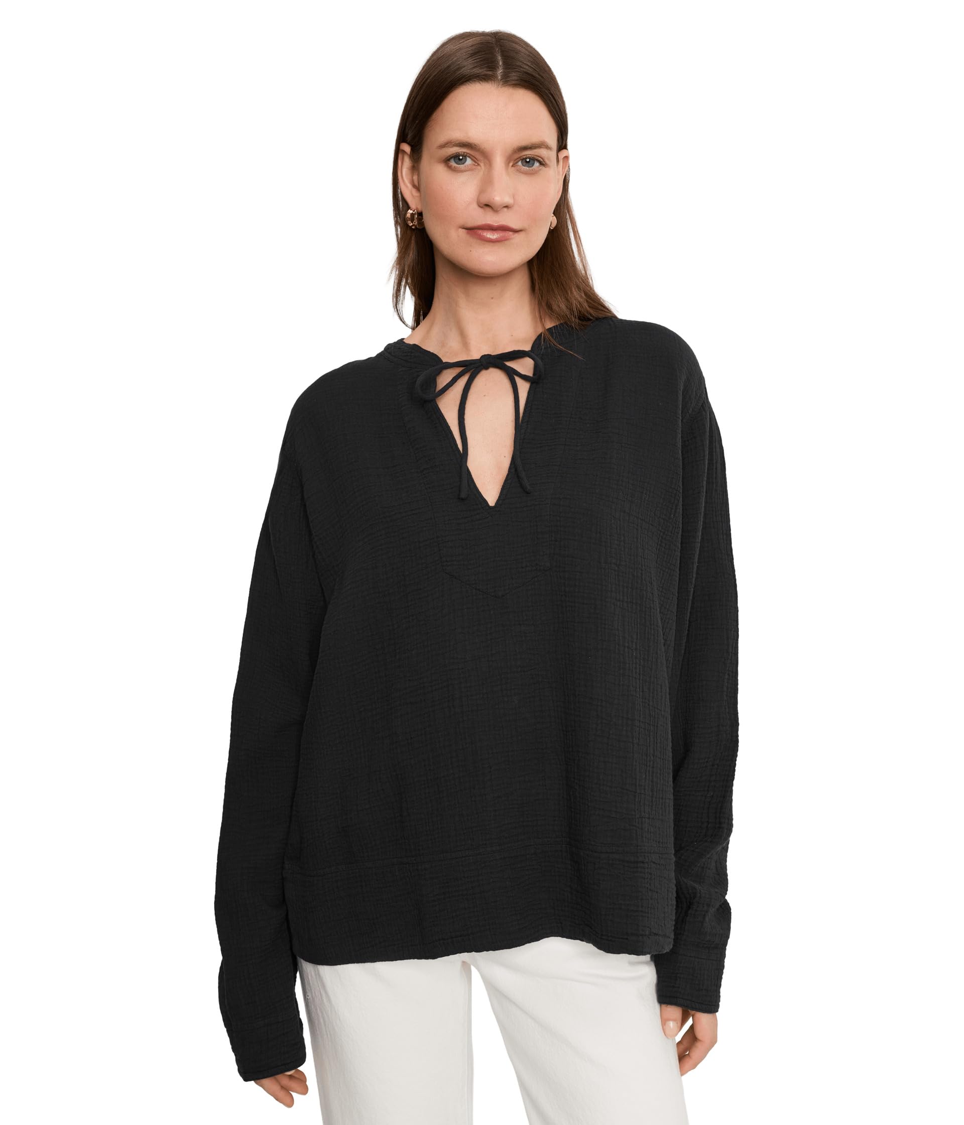 Dune Cotton Gauze Harbor Top