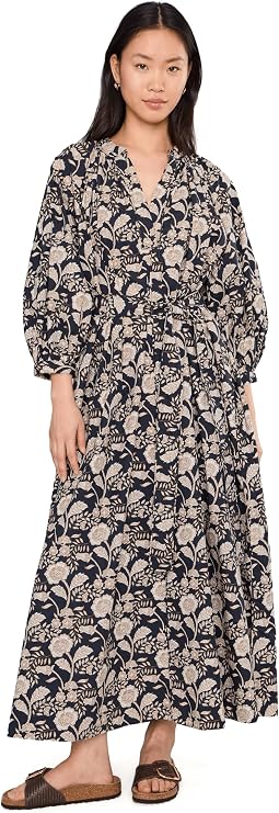 Coastal Poplin Kaia Dress