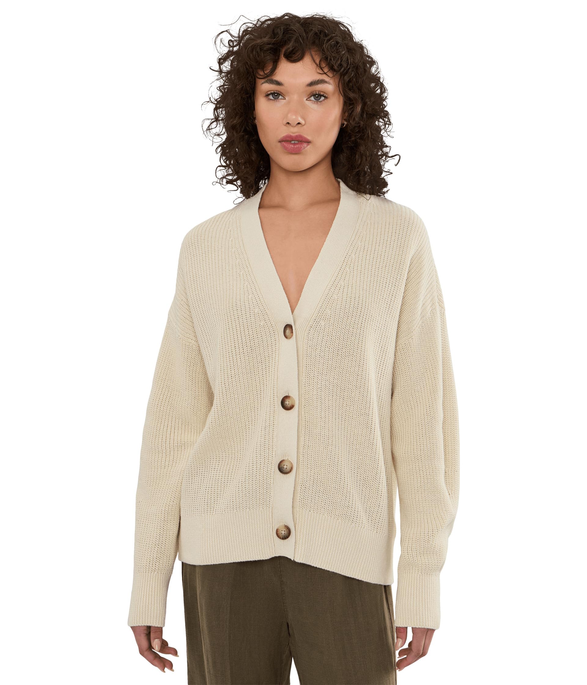 Miramar Linen Relaxed Cardigan