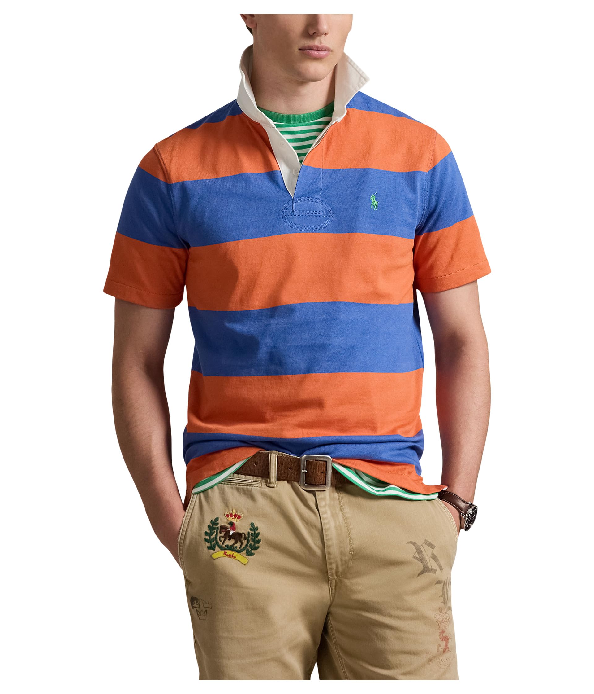 Classics Fit Short Sleeve Rugby Shirt