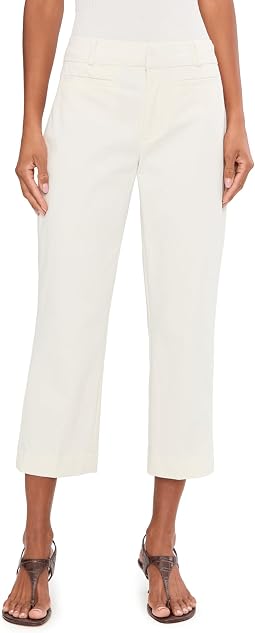 Liverpool Los Angeles Женские укороченные брюки Mid-Rise Welt Pocket