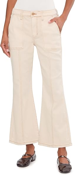 Джинсы Liverpool Los Angeles Hannah Mid-Rise Flare 28" с утилитарными деталями