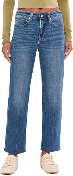 Liverpool Los Angeles женские джинсы 28" Kennedy Mid-Rise Crop Straight Leg