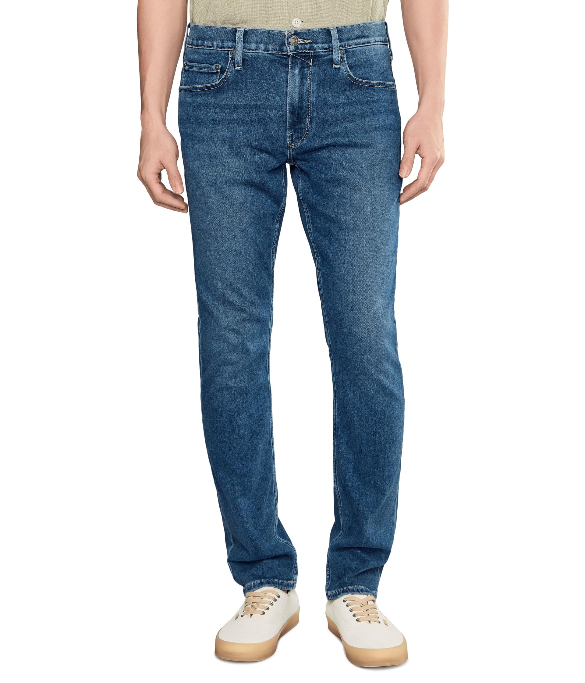 Lennox Transcend Vintage Slim Fit Jeans in Bushman