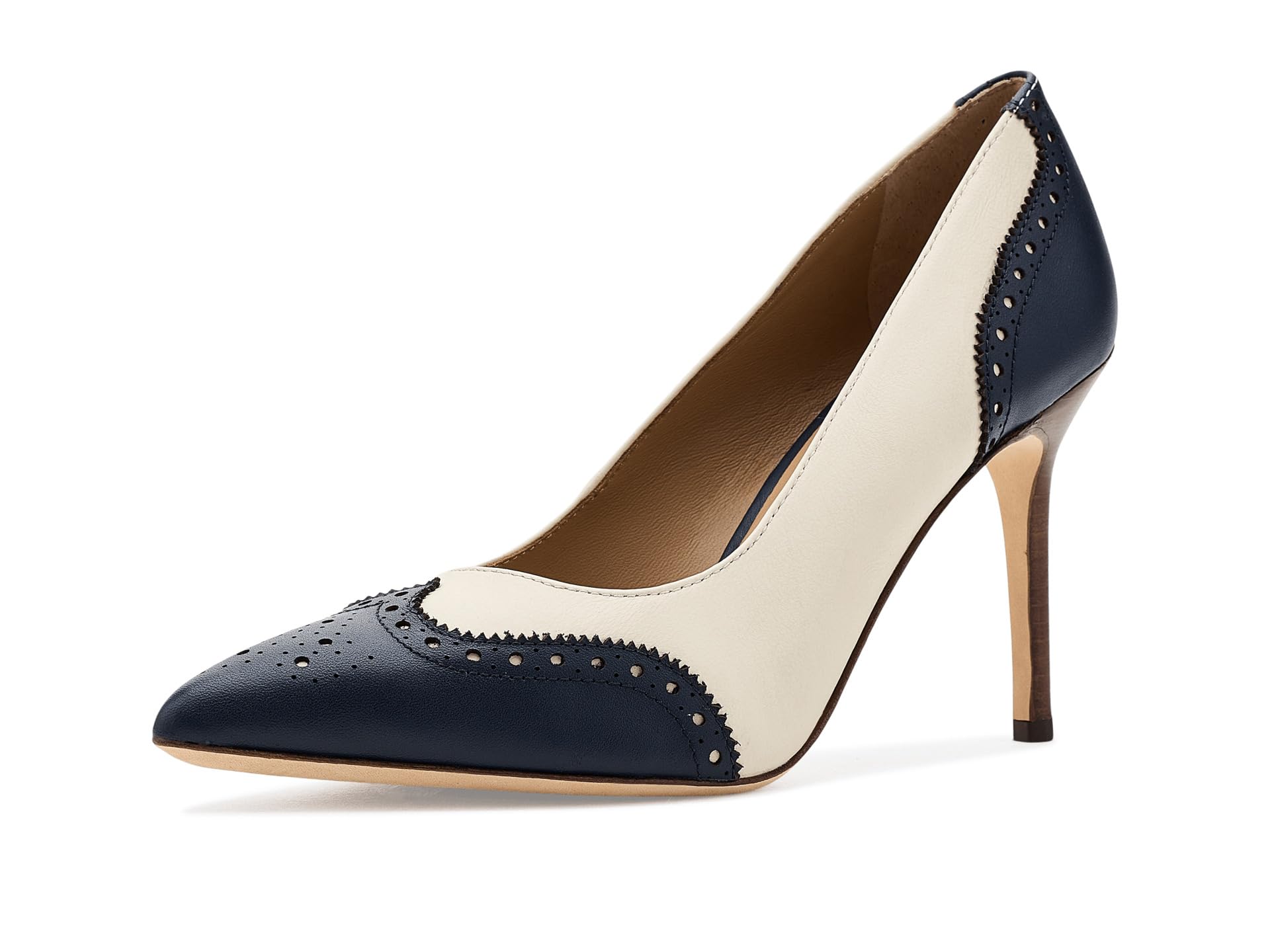 Туфли Lynden Perforated Nappa Leather Pumps