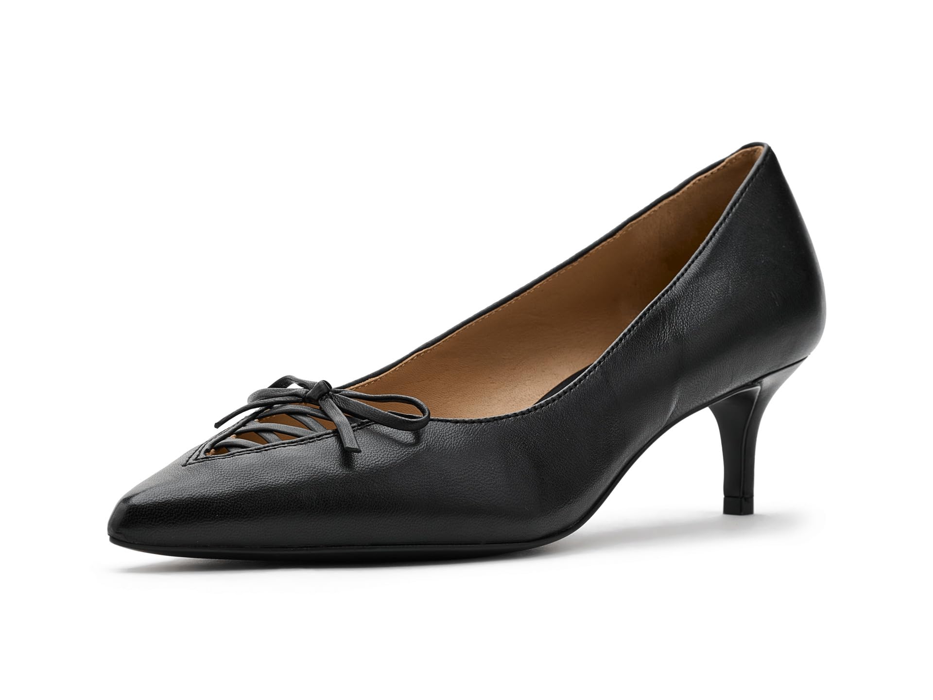 Туфли Lauren Ralph Lauren Adrienne Lace-Up Nappa Leather Pumps