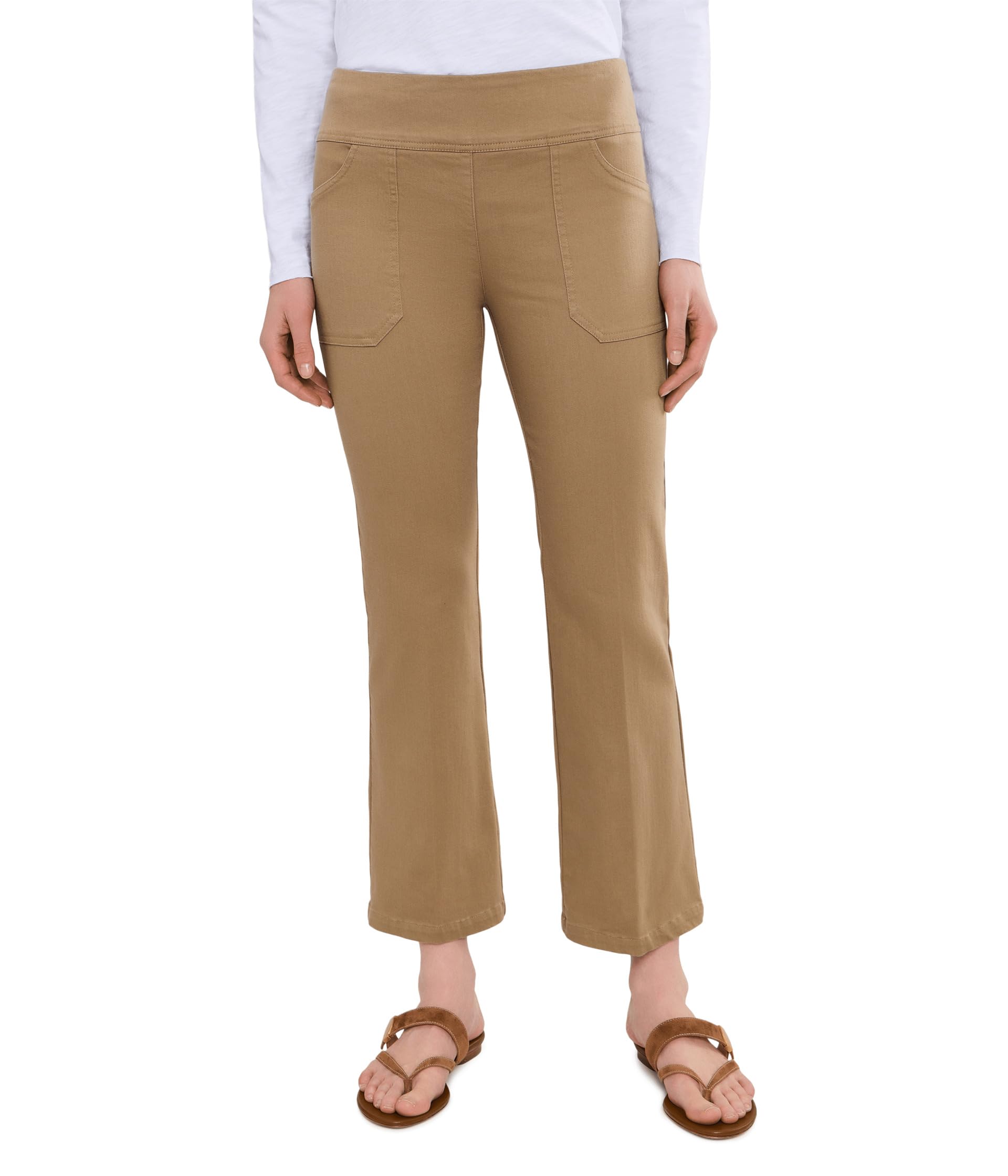 Modern Twill - Pull on Pants with Back Pockets