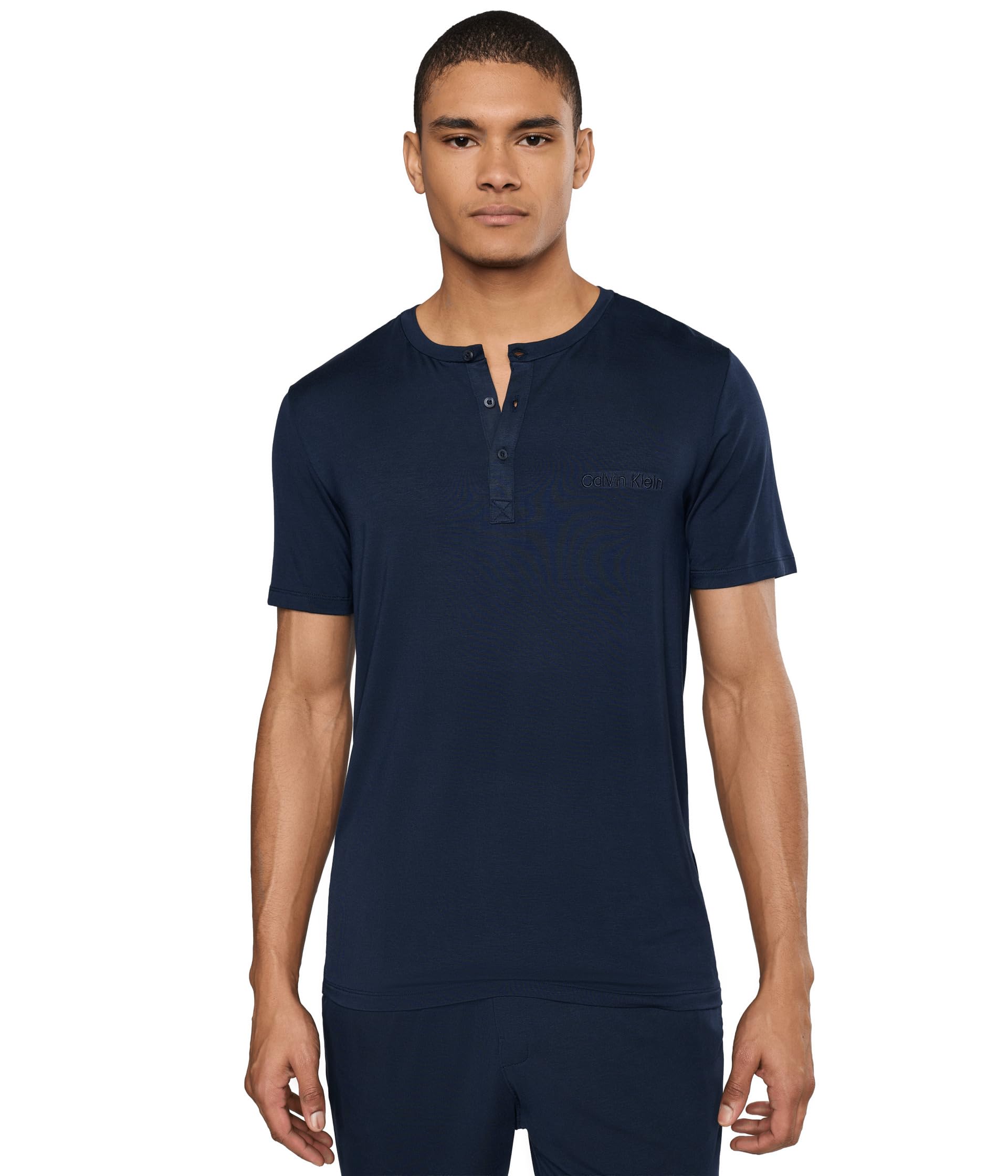 Мужская футболка Calvin Klein Underwear Ultra Soft Modal Short Sleeve Henley