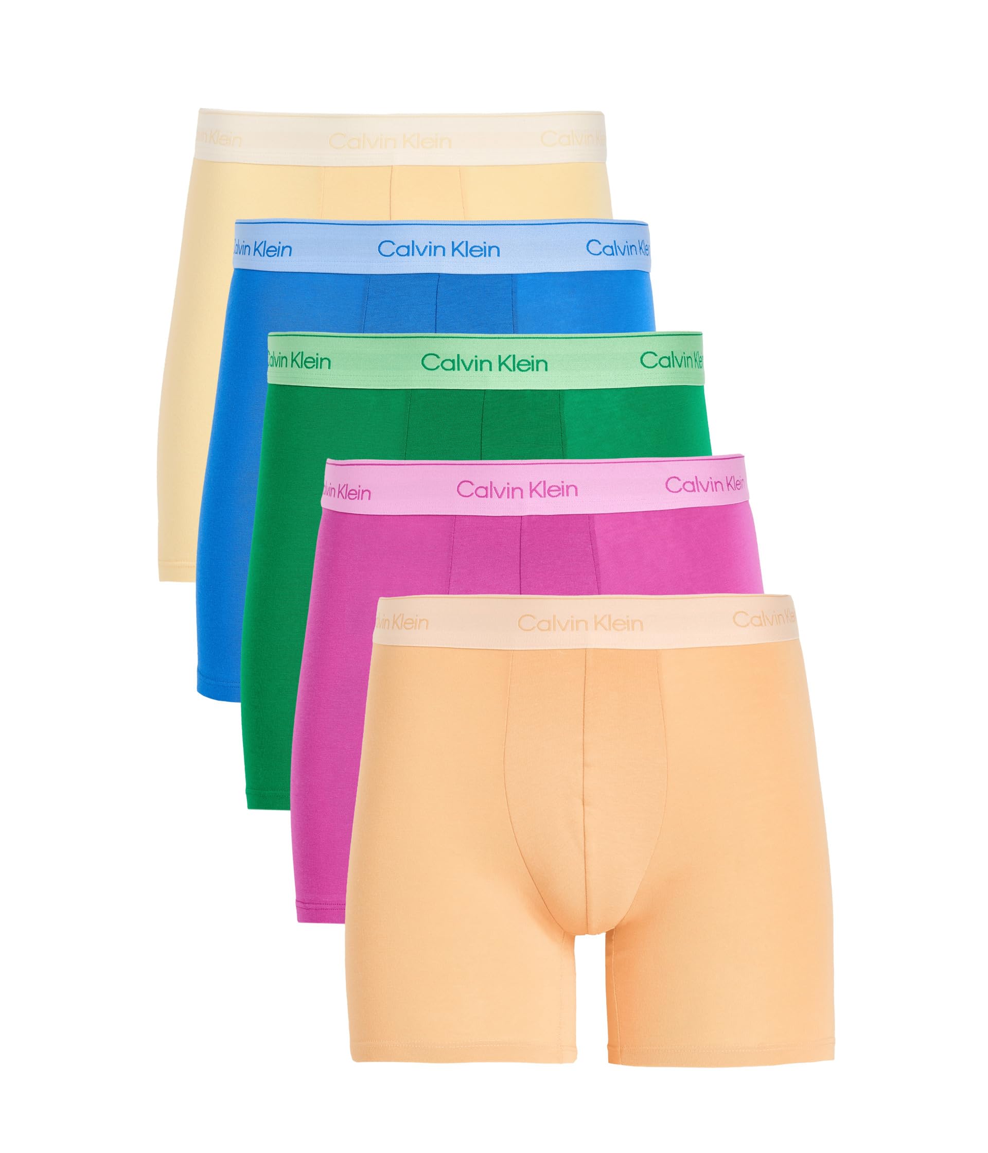 Calvin Klein Underwear Pride Cotton Boxer Briefs 5 шт.