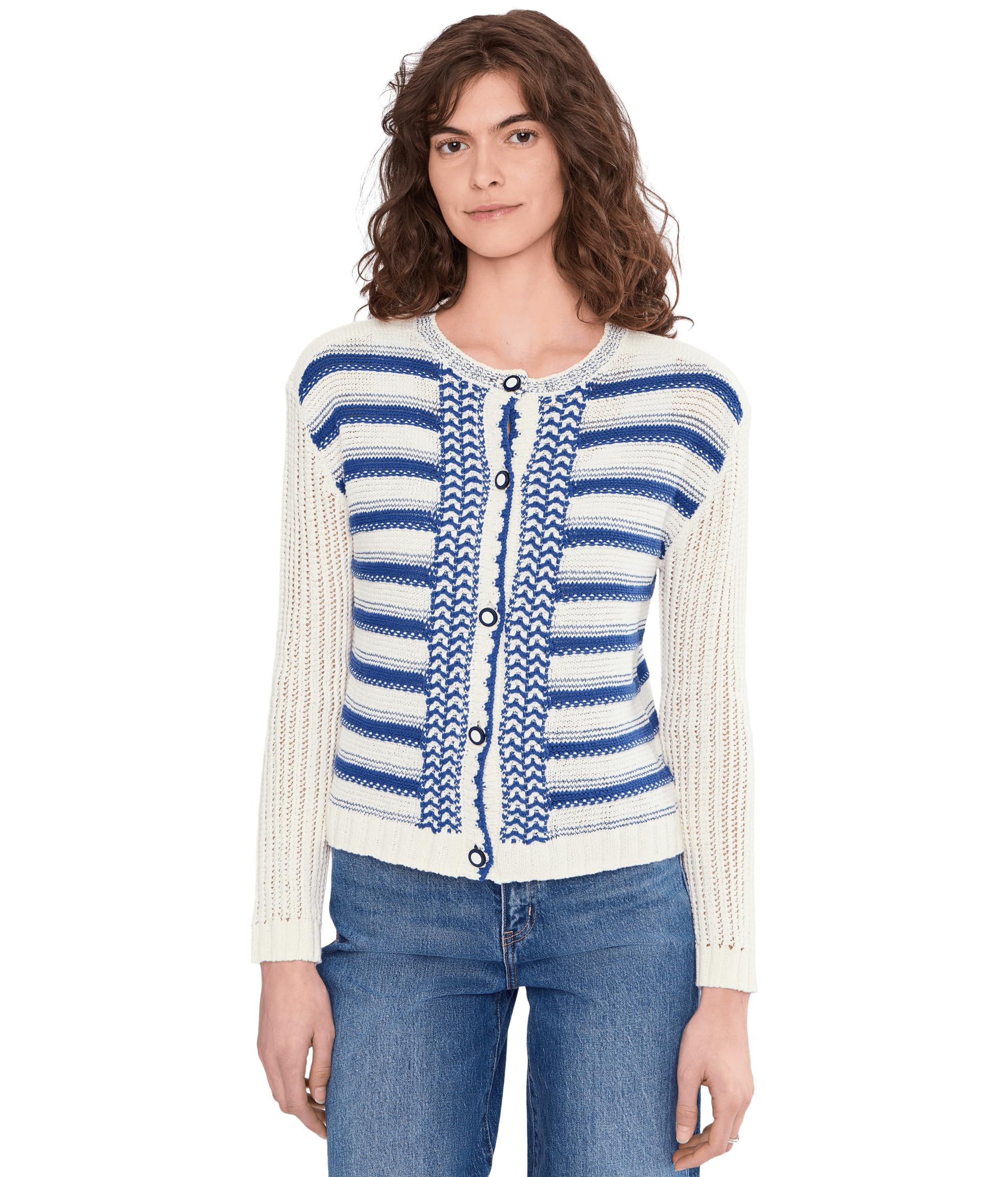 Painted Porcelain Cardigan