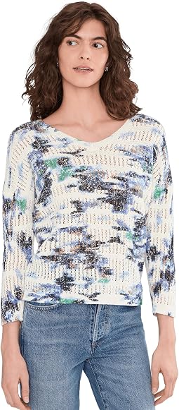 Water Lilies Pointelle Sweater