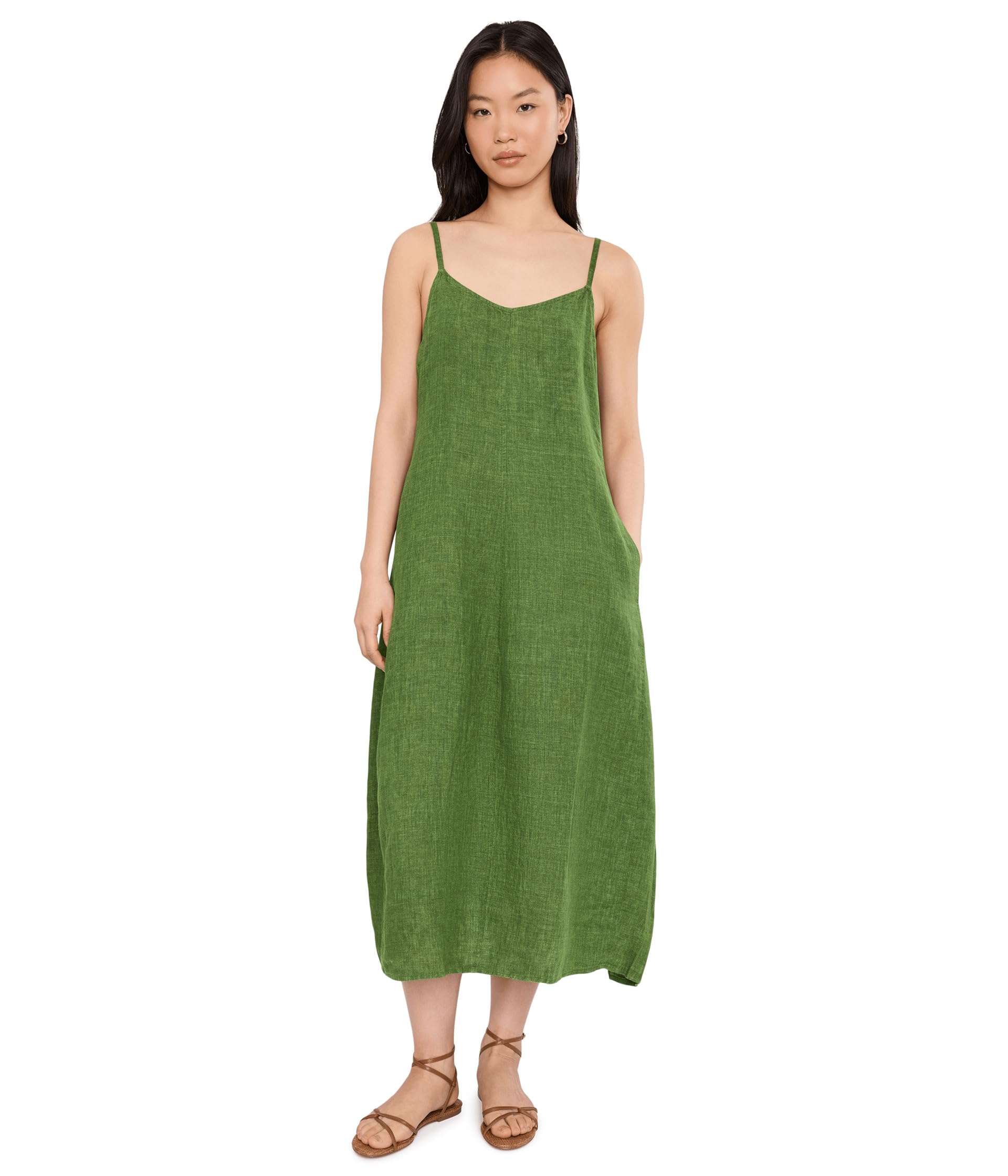 Женское платье из органического льна Eileen Fisher