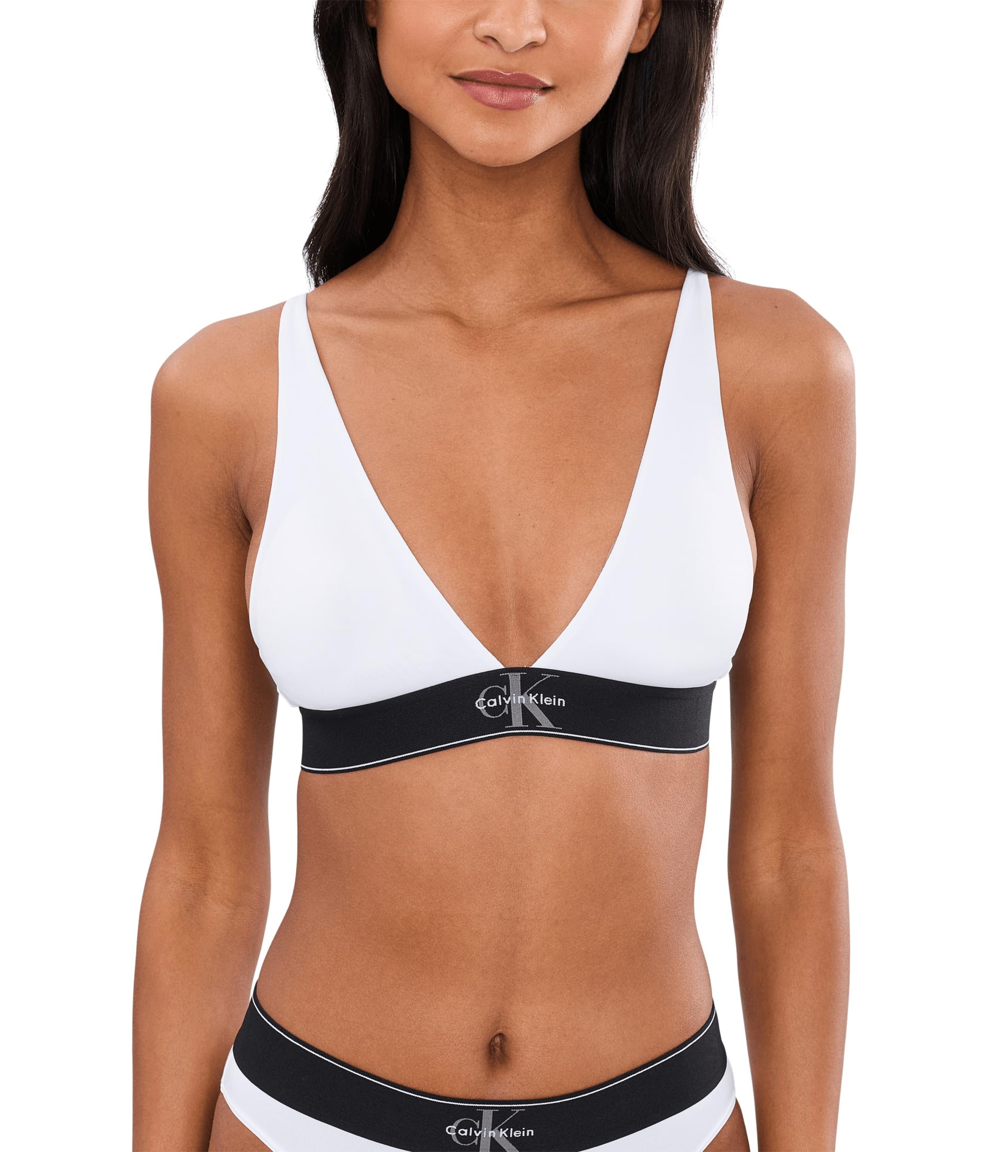 Graphic Lightly Lined Triangle Bralette