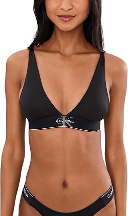 Graphic Lightly Lined Triangle Bralette