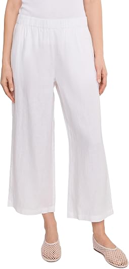 Petite Linen Ankle Wide брюки Женский