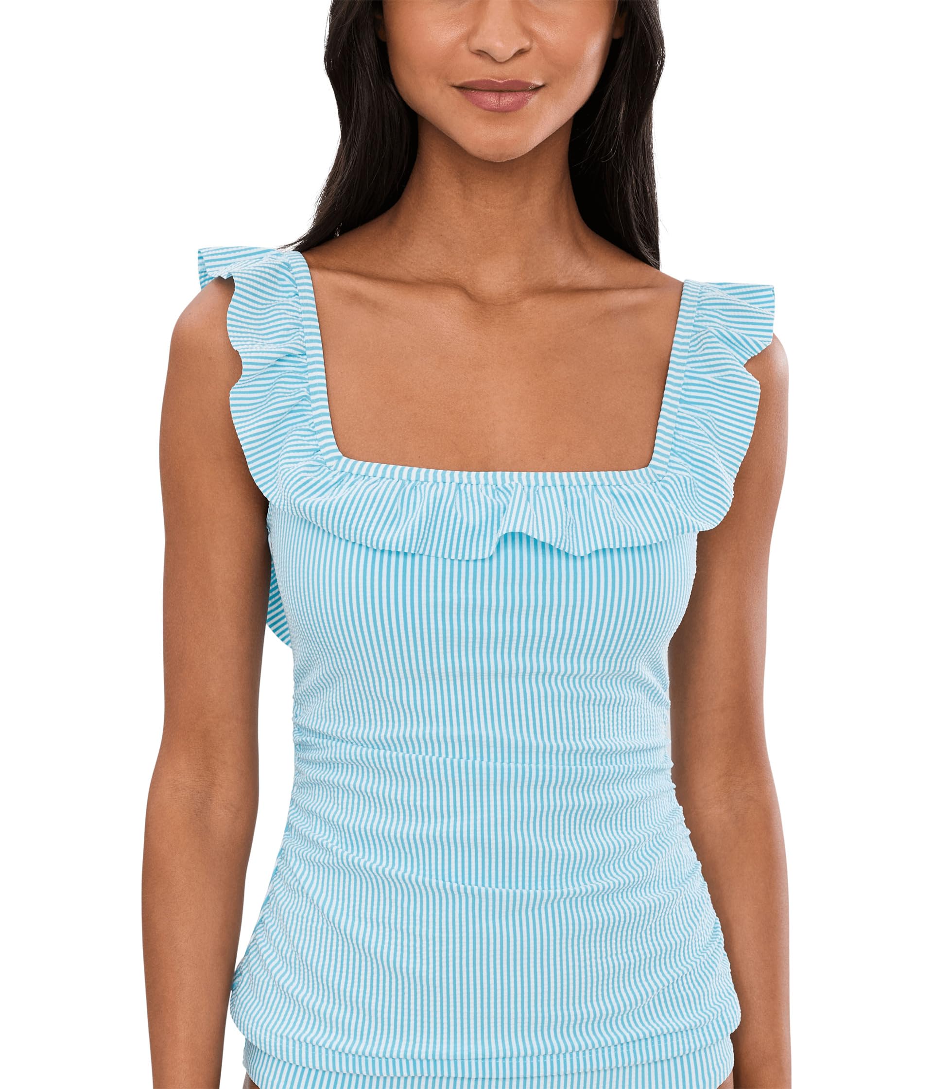 Aemma Ruffle Tankini Top