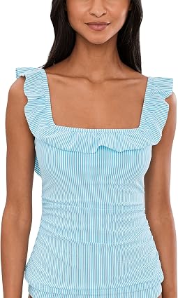 Aemma Ruffle Tankini Top