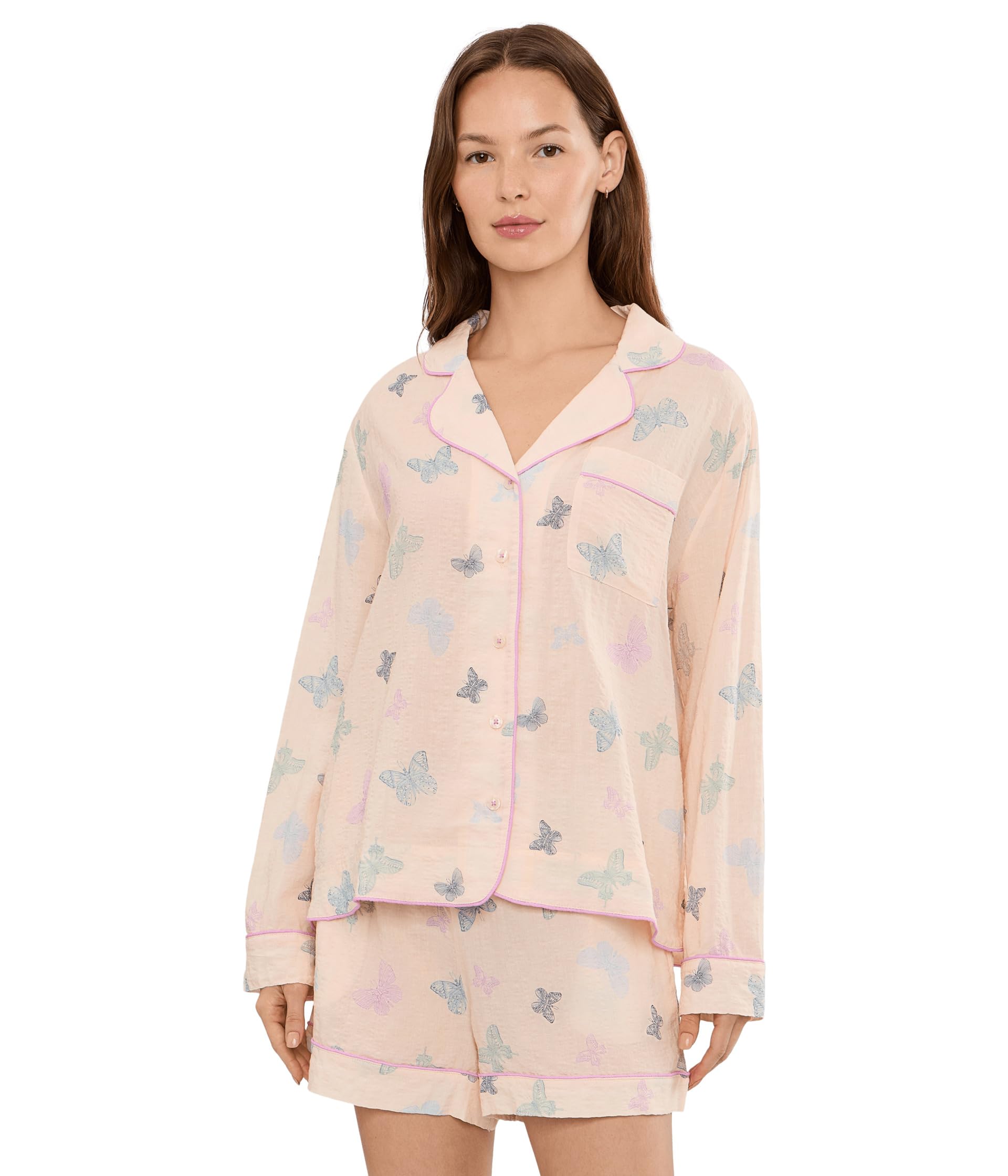 Good Life Long Sleeve Shorties PJ Set