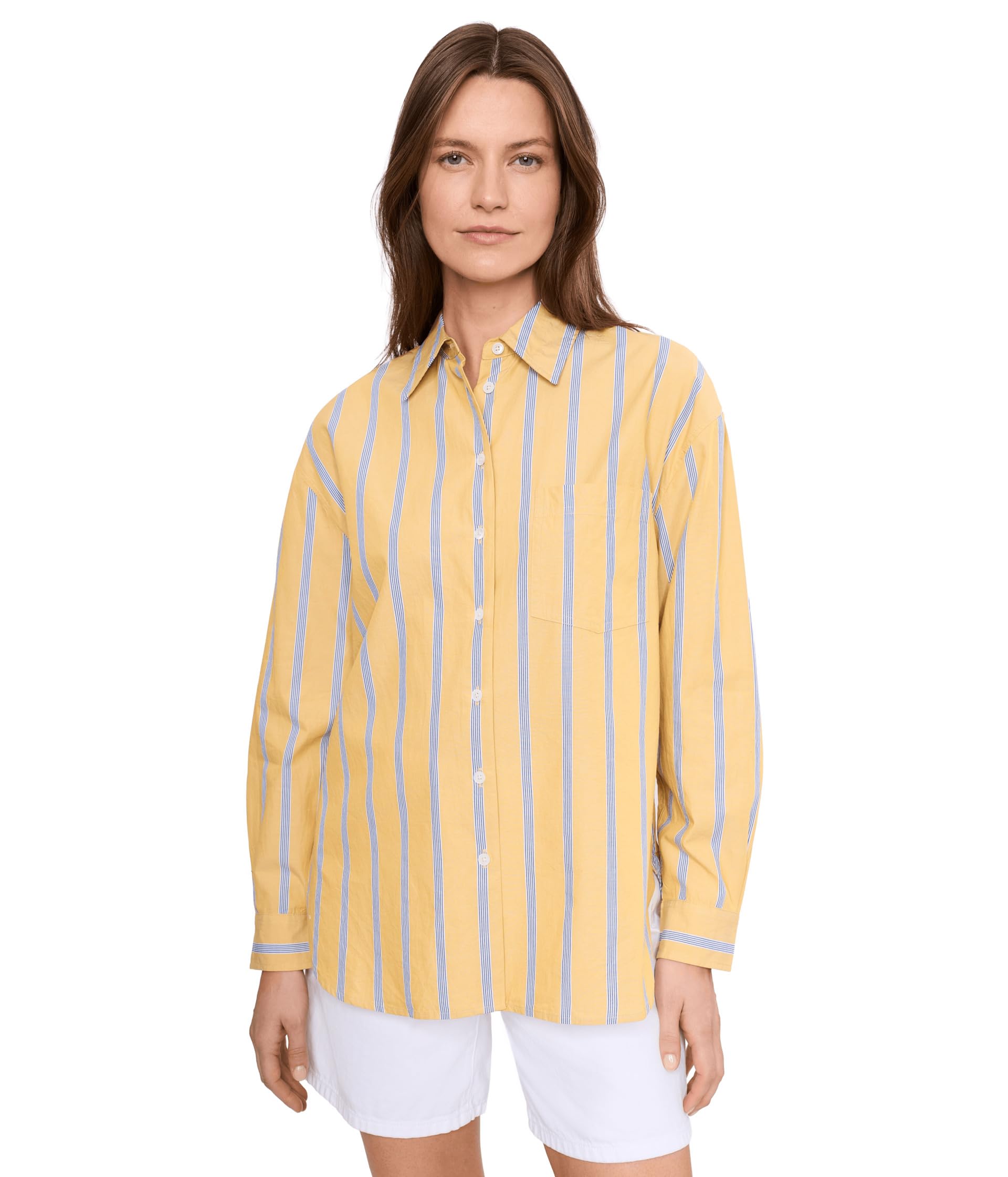 Madewell рубашка из поплина