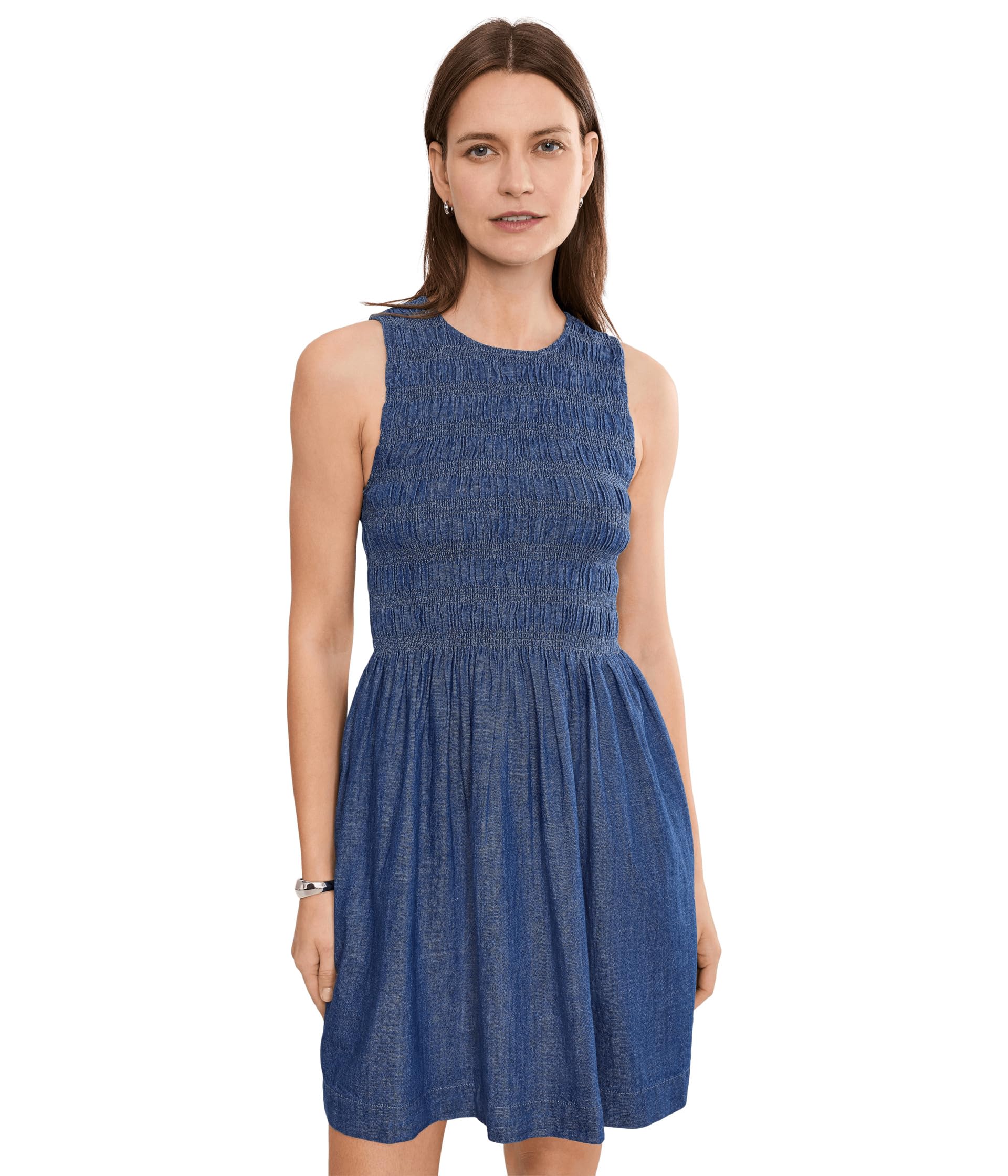 Мини-платье со сборками от Madewell