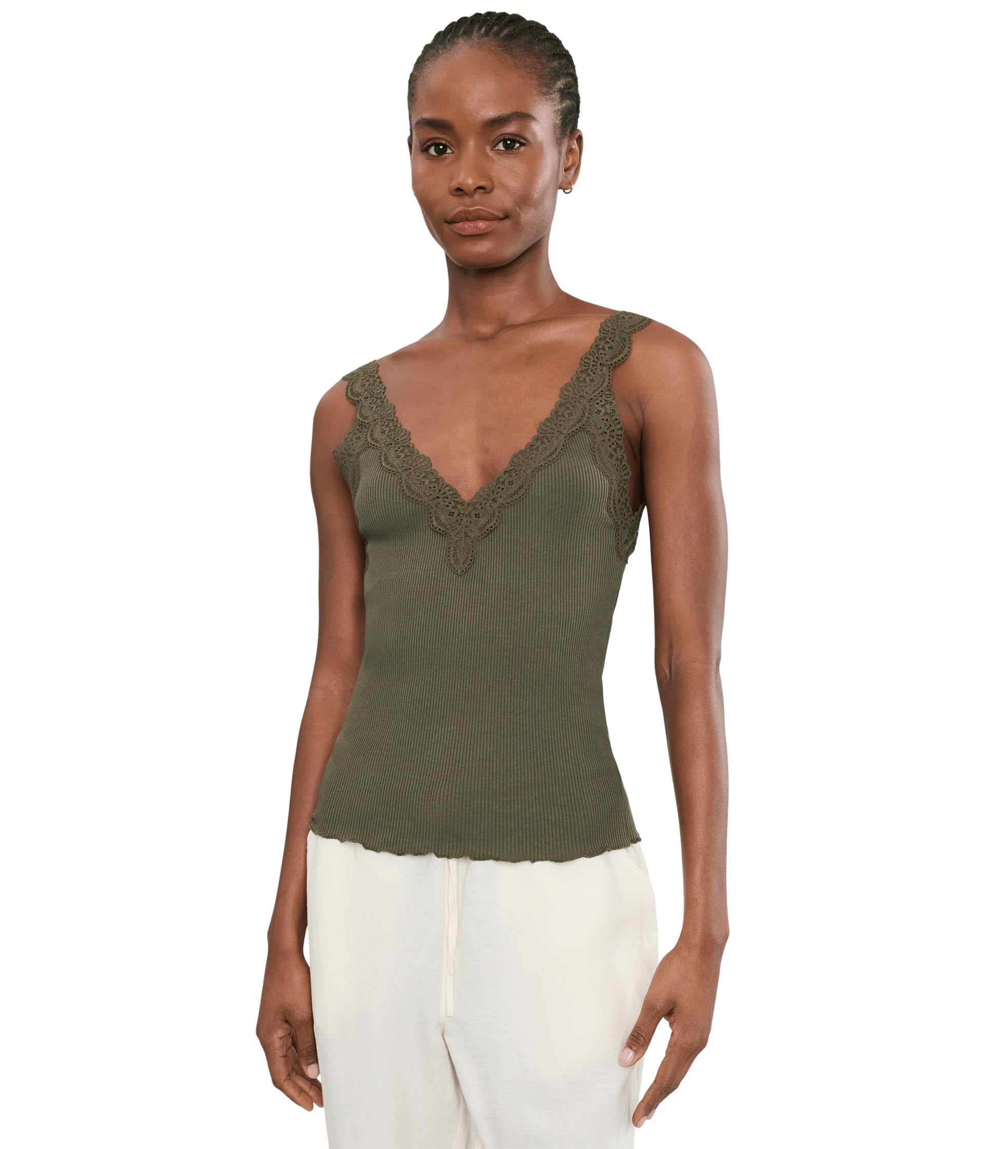Женский топ Lace V-neck