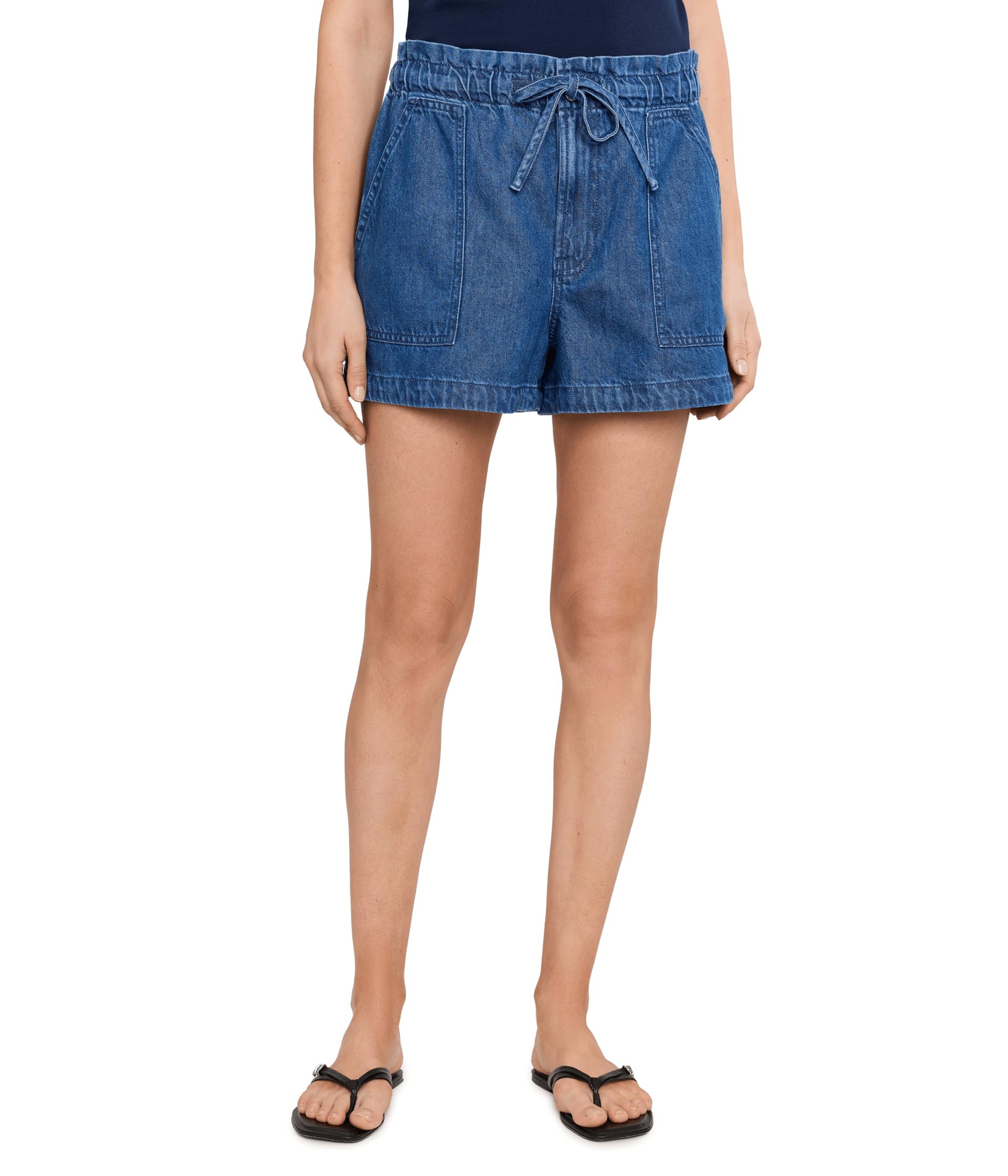 Джинсовые шорты Madewell с эффектом легкости