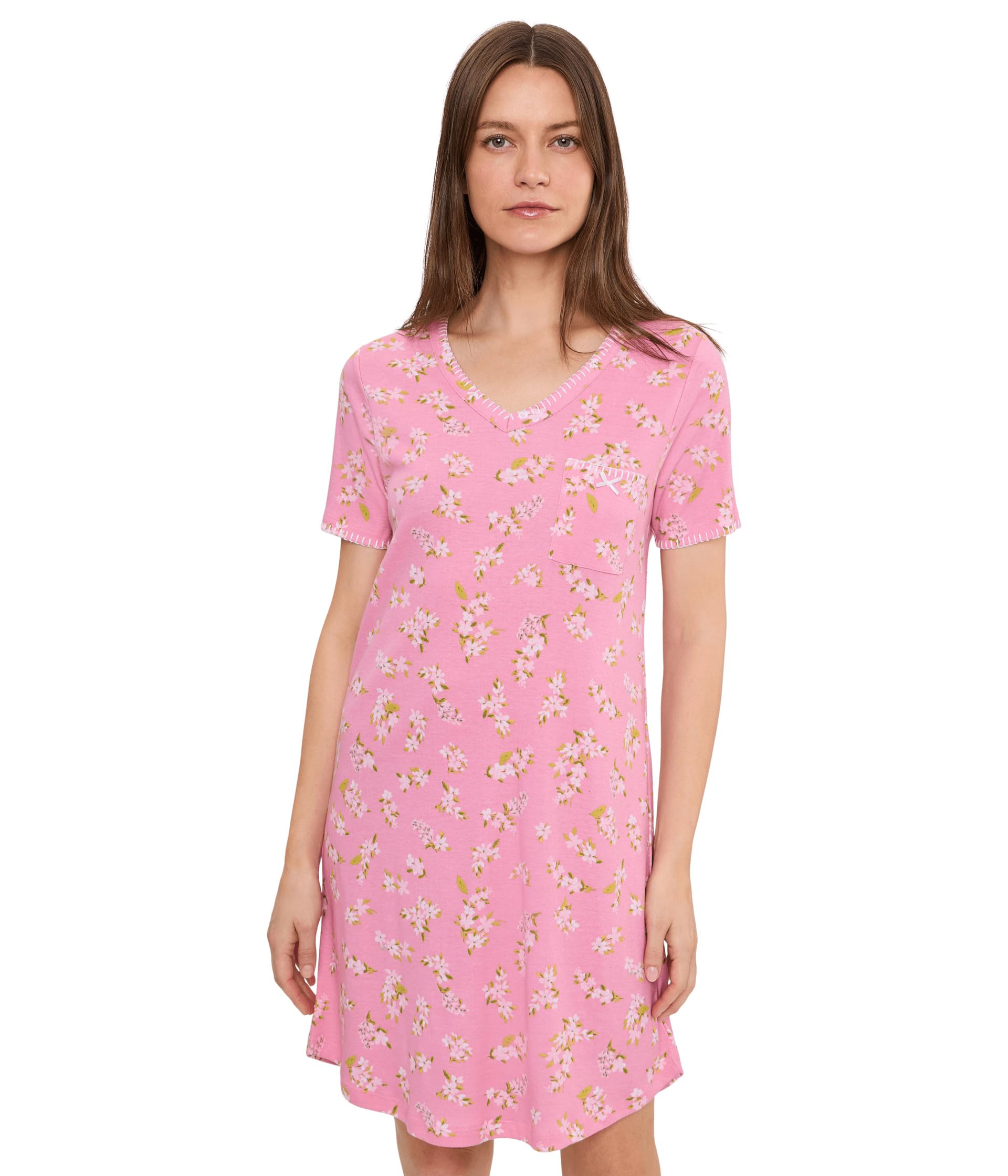 Женская ночная рубашка Sleepdress with Blanket Stitching