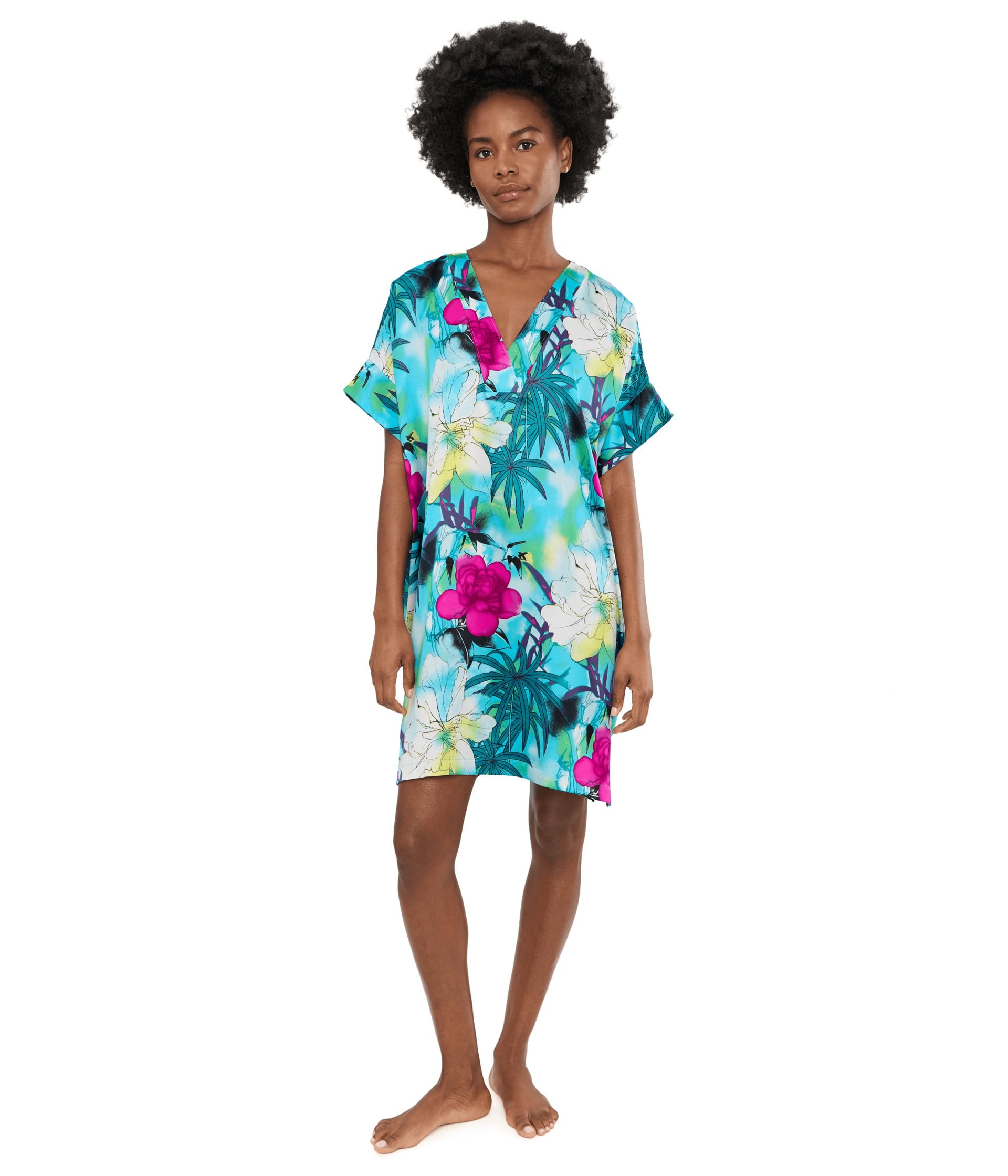 Рубашка для сна Viva Printed Satin Sleepshirt