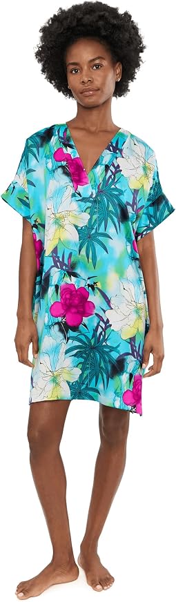 Рубашка для сна Viva Printed Satin Sleepshirt