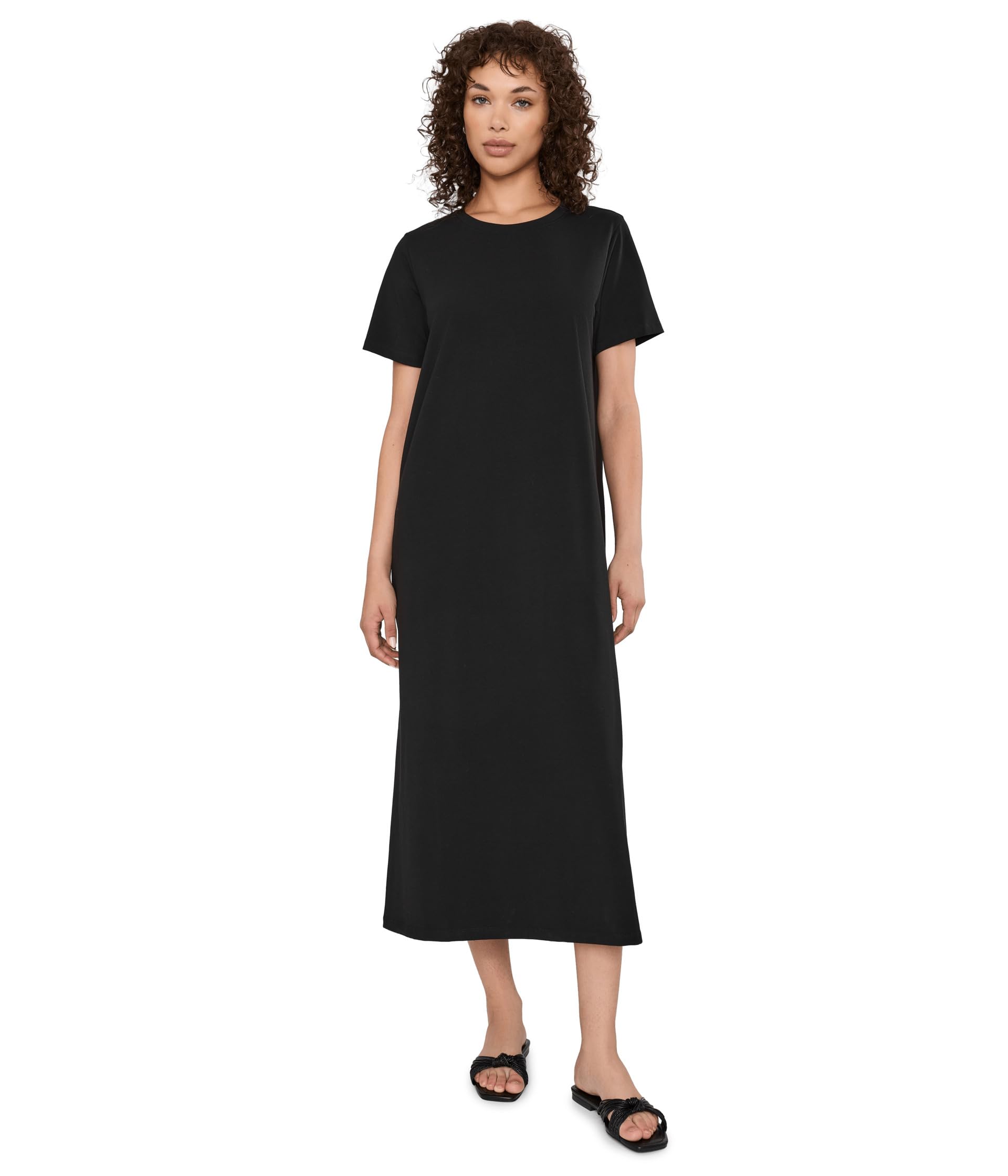 Женское платье Eileen Fisher Pima Cotton Stretch Jersey Full Length