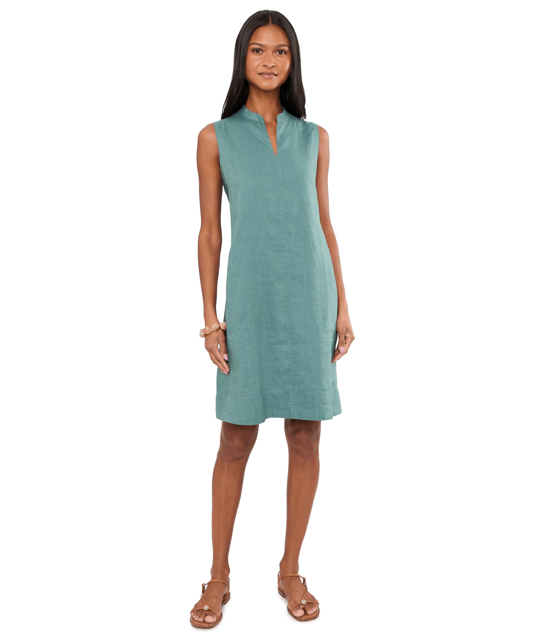 Organic Linen Knee Length Dress