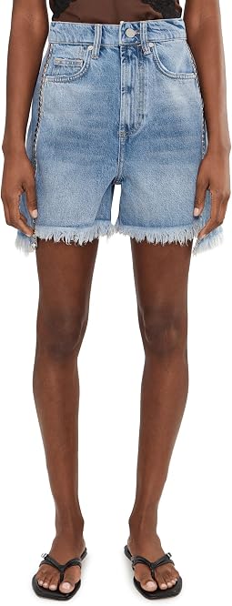 AllSaints Frankie шорты с заклепками